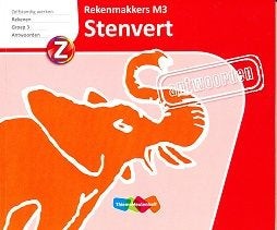 Stenvert Antwoorden Rekenmakkers M3 (rode kaft) groep 3