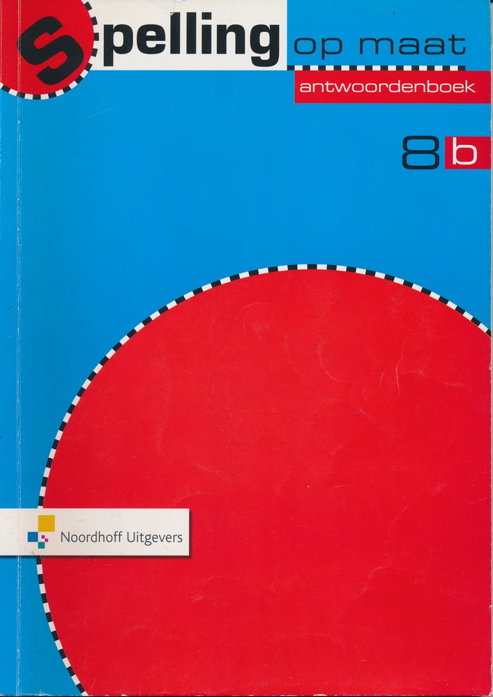 Spelling op Maat versie 2 Antwoordenboek 8B