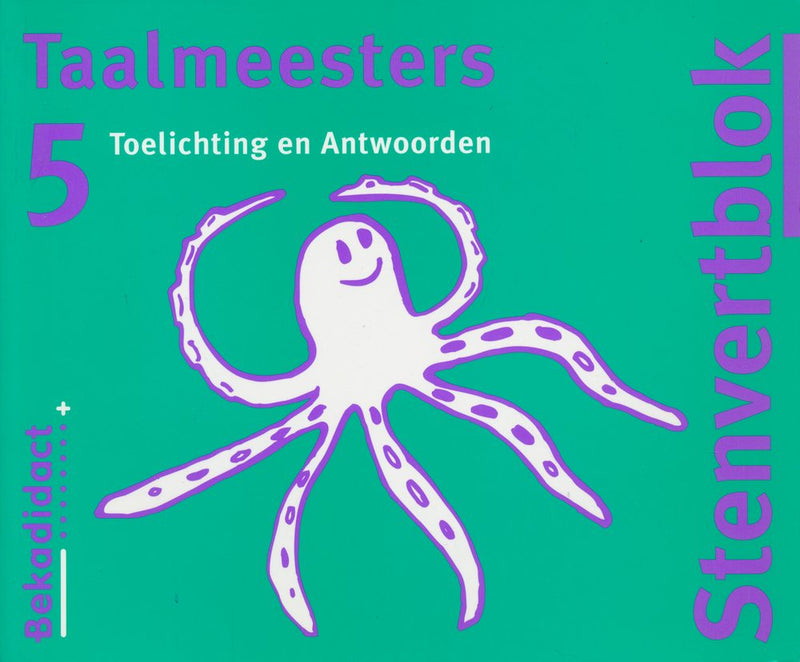 Stenvert Antwoorden Taalmeesters 5 groep 7/8