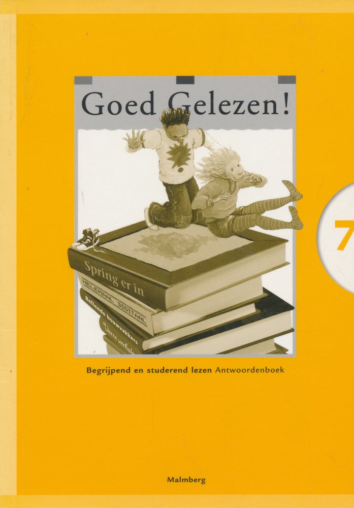 Goed Gelezen! versie 2 Antwoorden Bakkaarten groep 7