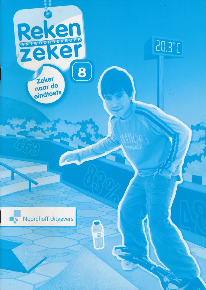Reken Zeker Antwoorden Rekenschrift Zeker naar de eindtoets groep 8