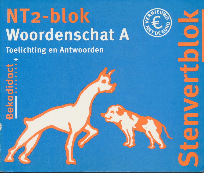 Stenvert NT2-blok woordenschat A Antwoorden
