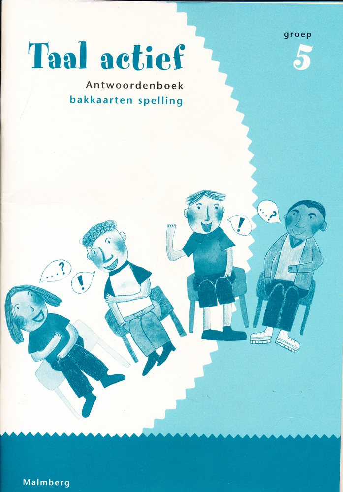 Taal Actief versie 3 Antwoordenboek Bakkaarten groep 5