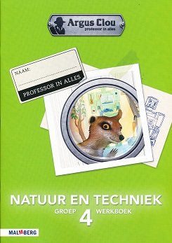 Argus Clou Natuur en Techniek werkboek groep 4 (per stuk)