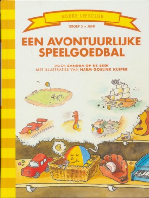 Borre leesclub een avontuurlijke speelgoedbal groep 3
