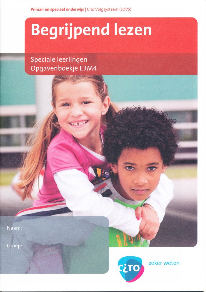 CITO/LOVS opgavenboekje Speciale Leerlingen BL E3/M4