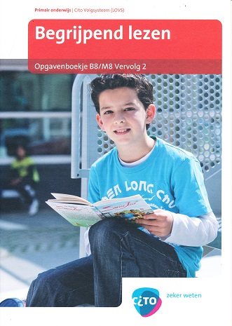 CITO/LOVS (2008) Begrijpend Lezen Opgavenboekje B8/M8 Vervolg 2 (per stuk)