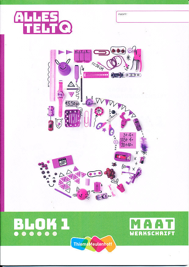 Alles Telt Q Werkschrift Maat blok 1 groep 5 (per stuk)