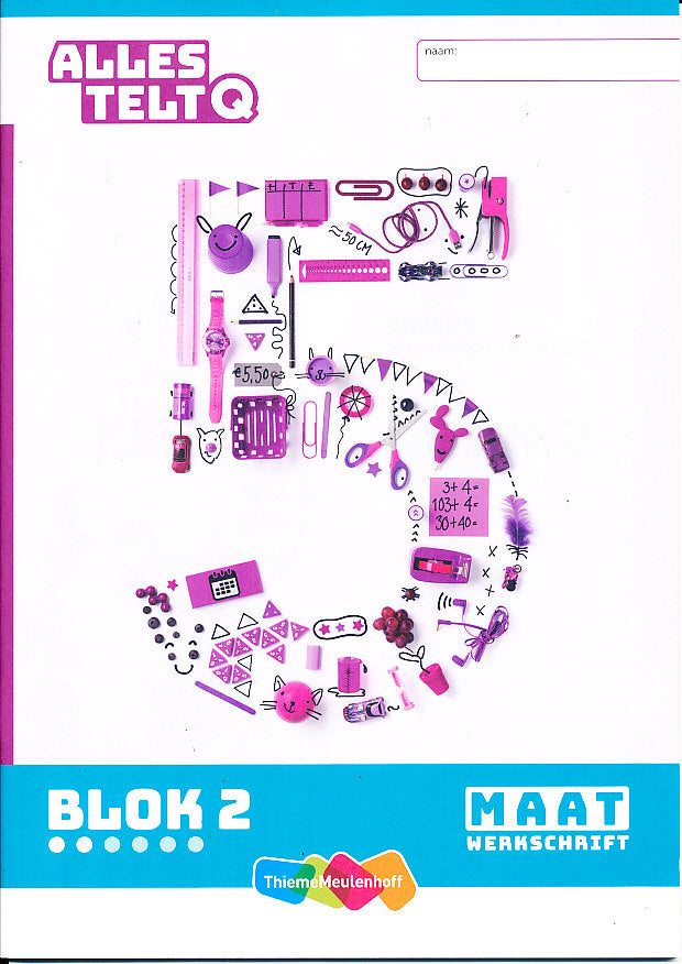 Alles Telt Q Werkschrift Maat blok 2 groep 5 (per stuk)