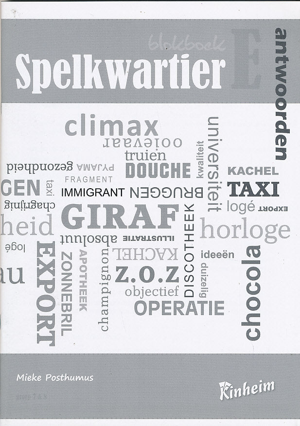 Kinheim Antwoorden Blokboek Spelkwartier E