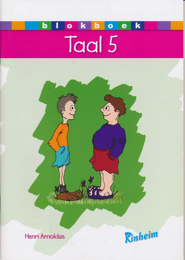 Kinheim Blokboek Taal 5 (per stuk)