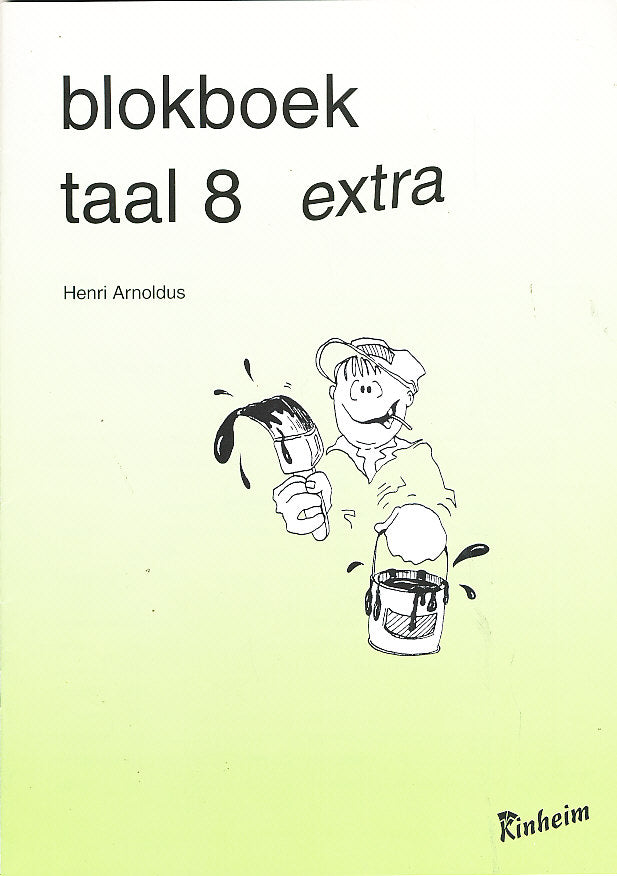 Kinheim Blokboek Taal 8 extra (per stuk)