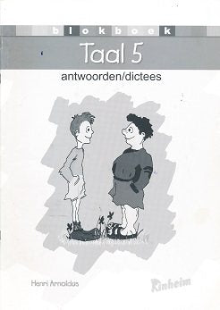 Kinheim Antwoorden Blokboek Dictees Taal 5