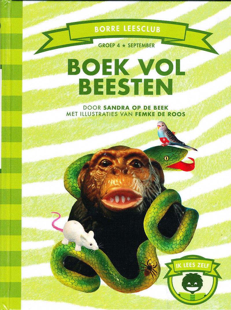 Borre leesclub Boek vol beesten groep 4