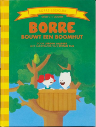 Borre leesclub bouwt een boomhut groep 3