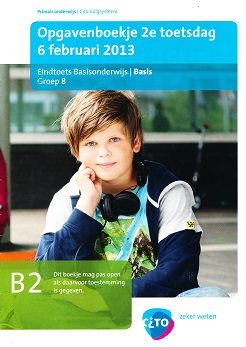 Eindcito groep 8 (2013) B2 zie omschr. (zie hierboven N of B)