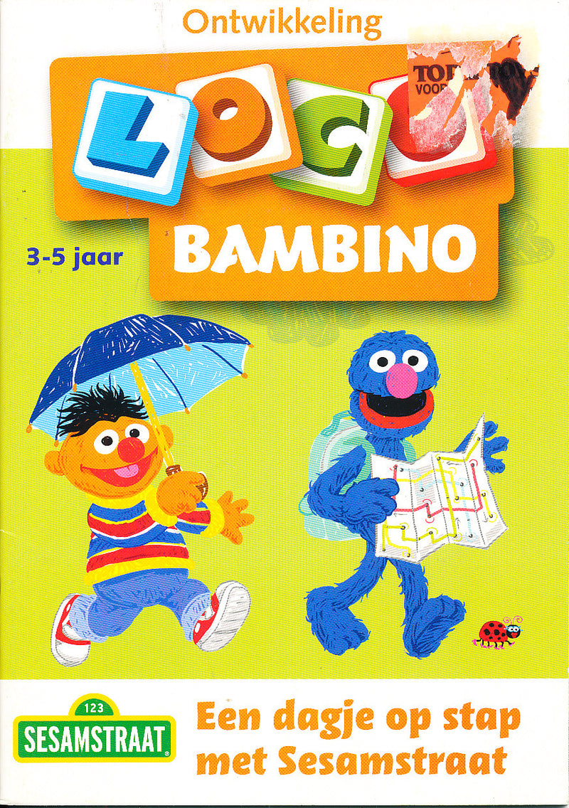 Bambino Loco Ontwikkeling Een dagje op stap met Sesamstraat (3-5 jaar)