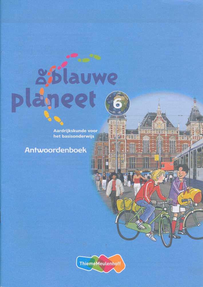 De Blauwe Planeet antwoordenboek groep 6 (in kleur)