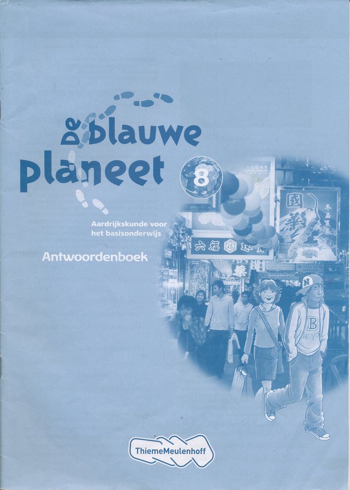 De Blauwe Planeet antwoordenboek groep 8
