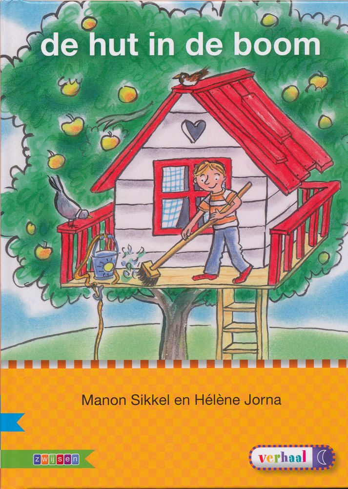 Veilig Leren Lezen Kim versie Leesboekje maan De hut in de boom