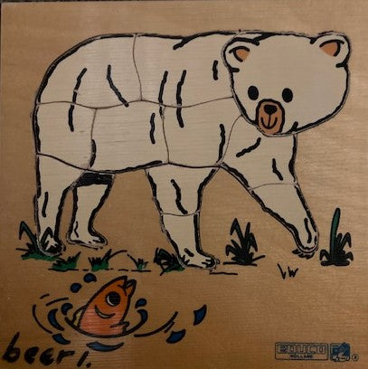 Educo Puzzel IJsbeer (12 stukjes)