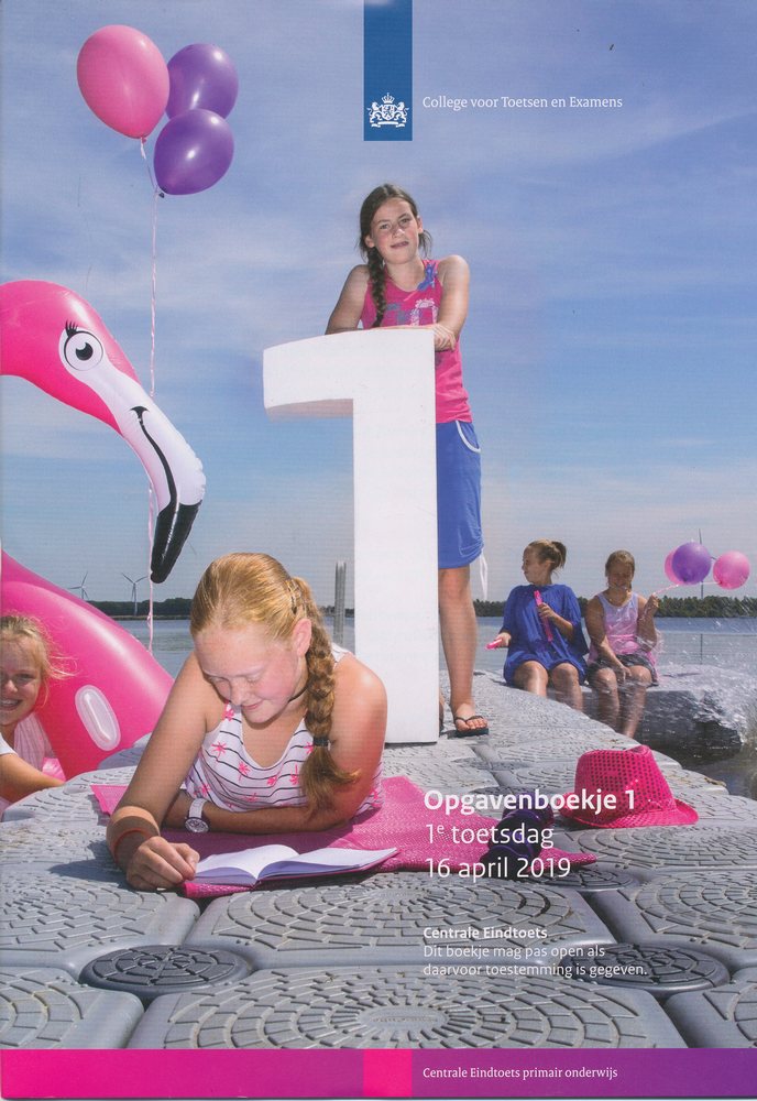 Centrale Eindtoets 2019 opgavenboekje 1