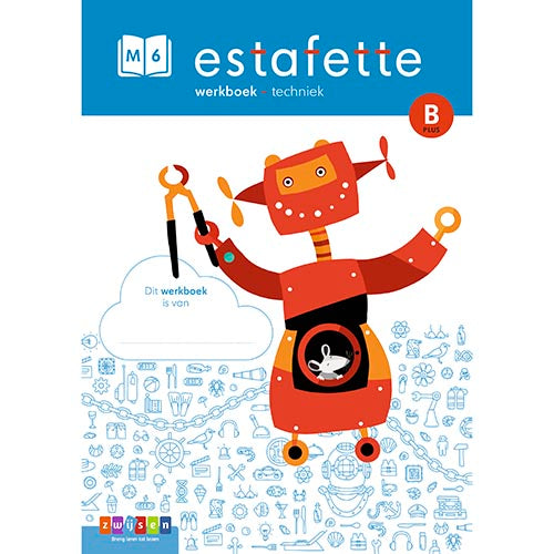 Estafette versie 3 Werkboek B Plus M6 (pak 5 stuks)