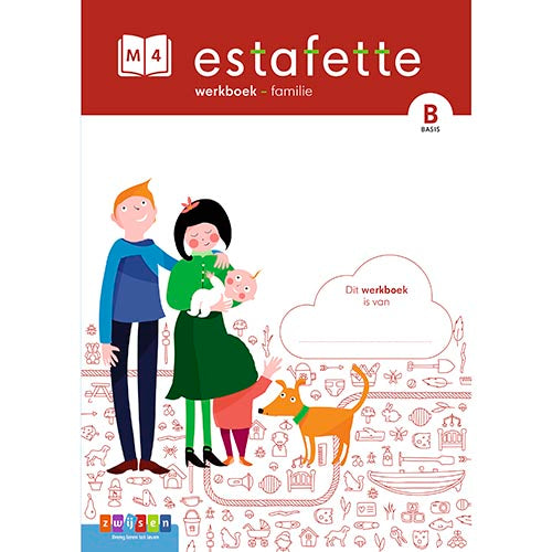 Estafette versie 3 Werkboek B Basis M4 (per pak van 5)