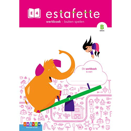 Estafette versie 3 Werkboek B Basis E4 (per stuk)