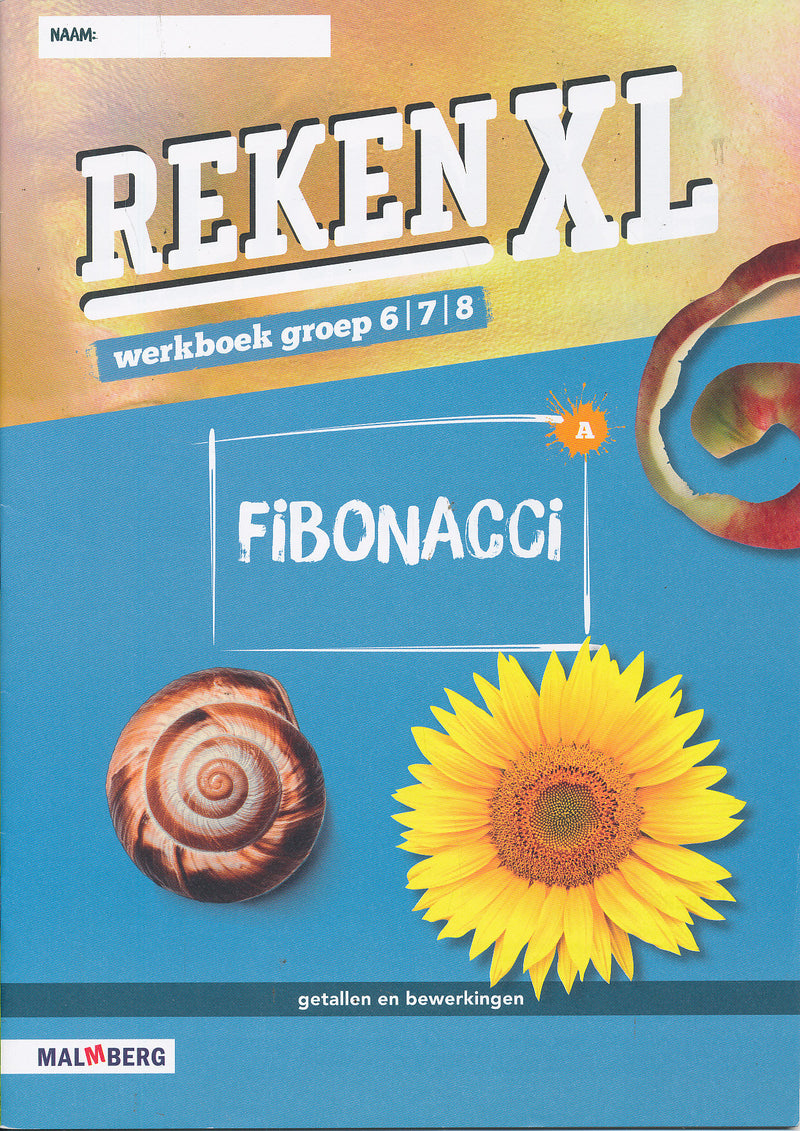 RekenXL Werkboek Fibonacci groep 6/7/8 (per stuk)
