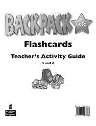 Backpack Gold Flashcards 5 en 6