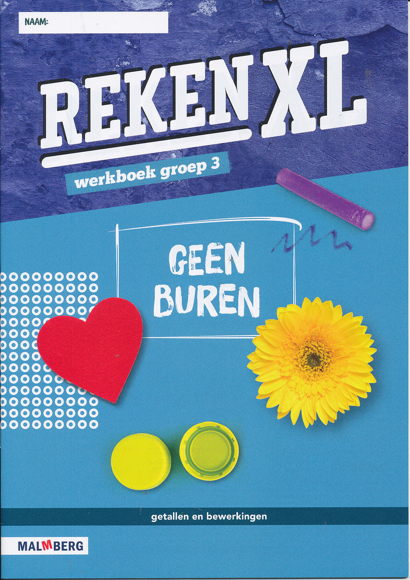 RekenXL Werkboek Geen buren groep 3 (per stuk)