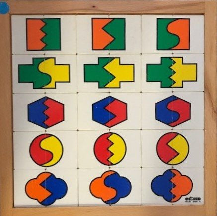 Educo welk geometrisch figuur hoort erbij? 2 (zie afbeelding)
