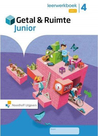 Getal en Ruimte Junior leerwerkboek blok 3 groep 4 (per stuk)