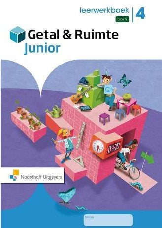 Getal en Ruimte Junior leerwerkboek blok 9 groep 4 (per stuk)