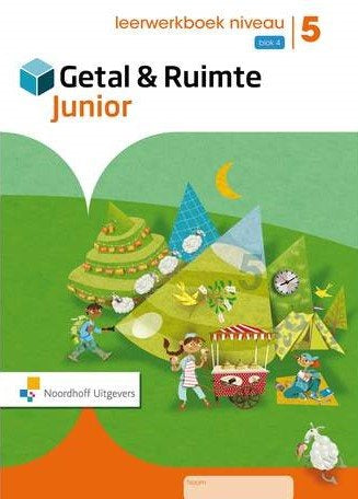 Getal en Ruimte Junior Leerwerkboek NIVEAU blok 4 groep 5 (per stuk)