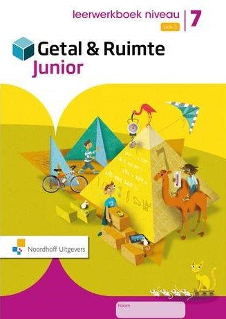 Getal en Ruimte Junior leerwerkboek NIVEAU blok 3 groep 7 (per stuk)