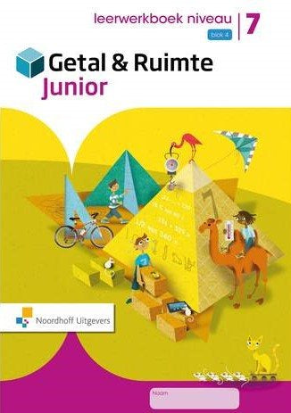 Getal en Ruimte Junior leerwerkboek NIVEAU blok 4 groep 7 (per stuk)