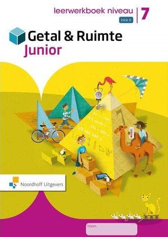 Getal en Ruimte Junior leerwerkboek NIVEAU blok 6 groep 7 (per stuk)