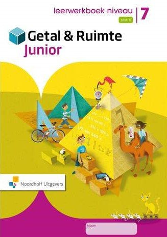 Getal en Ruimte Junior leerwerkboek NIVEAU blok 8 groep 7 (per stuk)