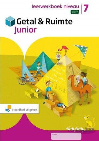 Getal en Ruimte Junior leerwerkboek NIVEAU blok 9 groep 7 (per stuk)