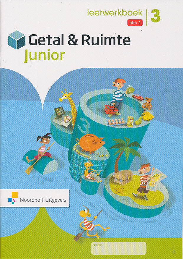 Getal en Ruimte Junior Leerwerkboek blok 2 Groep 3 (per stuk)