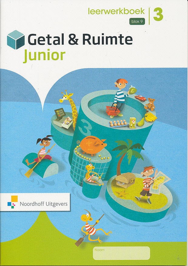Getal en Ruimte Junior Leerwerkboek blok 9 Groep 3 (per stuk)