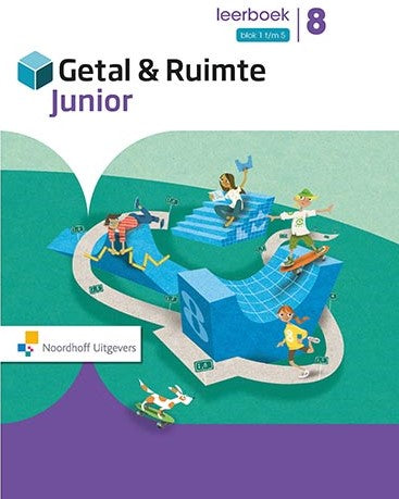 Getal en Ruimte Junior leerboek blok 1 t/m 4 groep 8