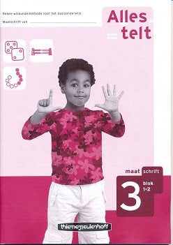 Alles Telt versie 2 Maatschrift groep 3 blok 1 + 2 (per stuk)