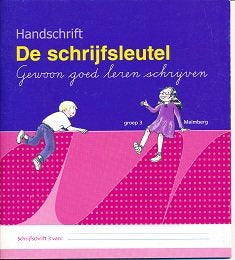 Schrijfsleutel Schrijfschrift 3 groep 3 (per stuk)