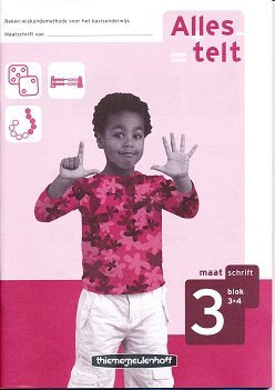 Alles Telt versie 2 Maatschrift groep 3 blok 3 + 4 (per stuk)