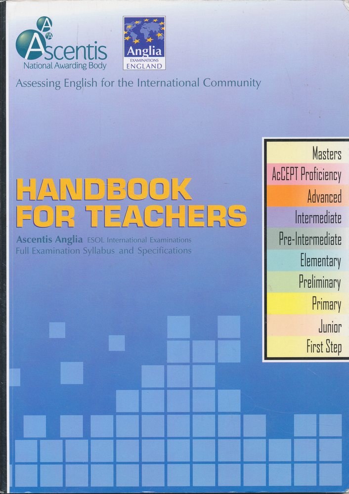 Handbook for teachers