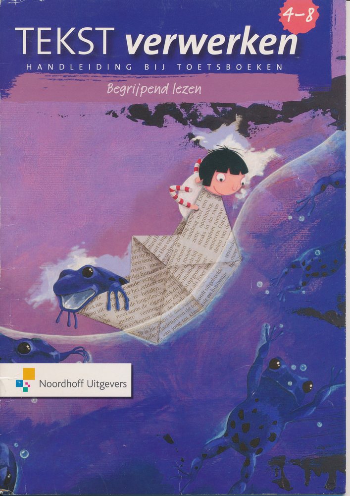 Tekstverwerken versie 2 begrijpend lezen Handboek bij toets boeken groep 4-8