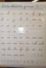 Klassikale letterkaart Handschrift versie 1